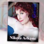 Nikola Arkane is a covergirl for Genii Magazine